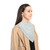 Seashell Damask Luxe Poly Scarf