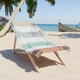 Coastal Cowgirl Beach Towel: Palm Paradise
