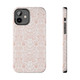 Coral Shimmer Damask Phone Case