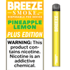Breeze Smoke Plus Disposable 800 Puff Pineapple Lemon