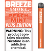 Breeze Smoke Plus Disposable 800 Puff Peach Mint