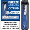 Breeze Smoke Pro Disposable Citrus Anejo