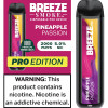 Breeze Smoke Disposable Pineapple Passion Fruit