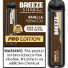 Breeze Smoke Disposable Vanilla Tobacco 5%