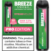 Breeze Smoke Disposable Strawmelon