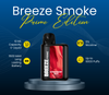 Breeze Prime Disposable Vape specifications 