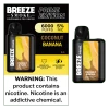 Breeze Prime Disposable Vape Coconut Banana boxed