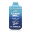 Candy King Gold Bar 6000 Puff Disposable Blue Razz Straws