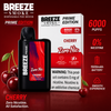 Breeze Prime 0% Nicotine Disposable Cherry