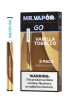 Mr. Vapor Go Disposable 3 Pack Vanilla Tobacco