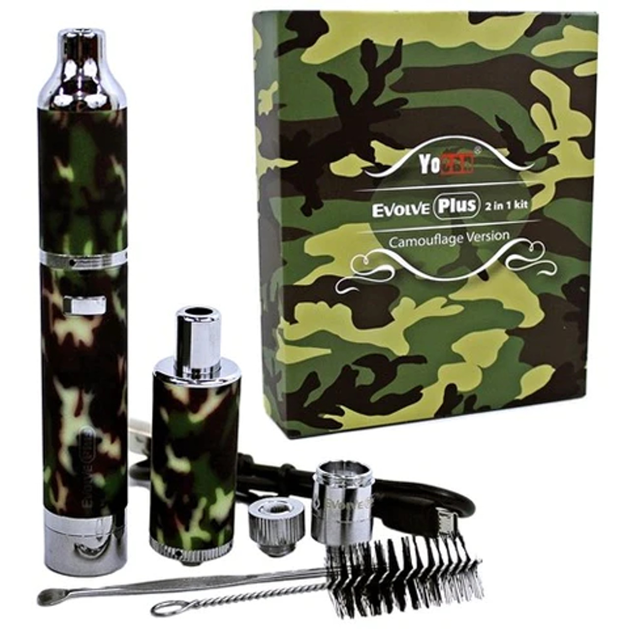 Buy Yocan - Evolve Plus 2 in 1 Wax Kit (Camouflage Edition) in Inline Vape  now
