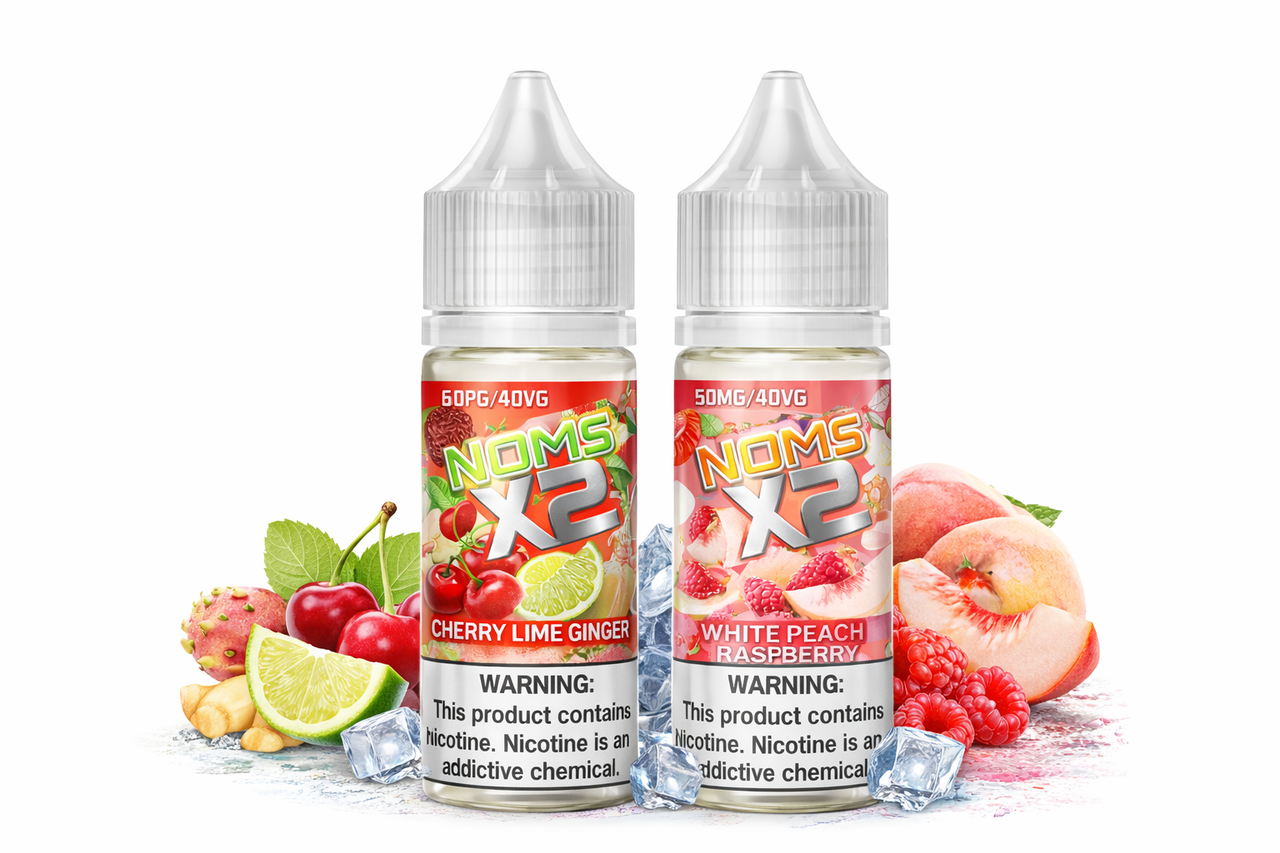 noms x2 vape juice 30 mL Salt VOOPOO Drag X 80W Reluctant Creative Strength:Intense Flavour 20mg
