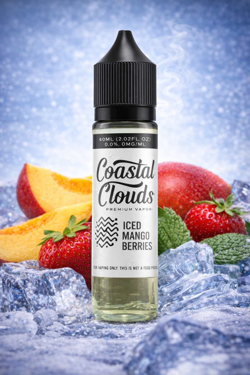 coastal clouds e vape juice 60ml E-Liquid — On Sale $13.99 Strong Ice Vape Flavour:Pineapple Kiwi Vaporesso Xros 3 Vape