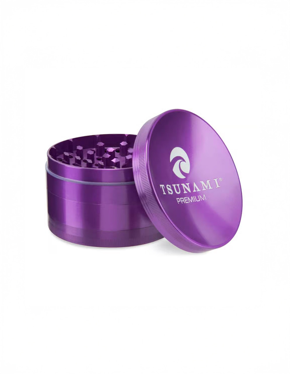 Tsunami 63mm Sunken Top Grinder | 4-Piece