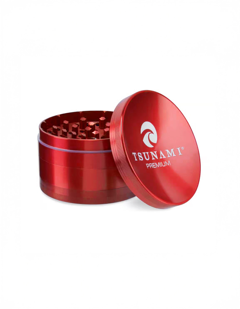 Tsunami 63mm Sunken Top Grinder | 4-Piece