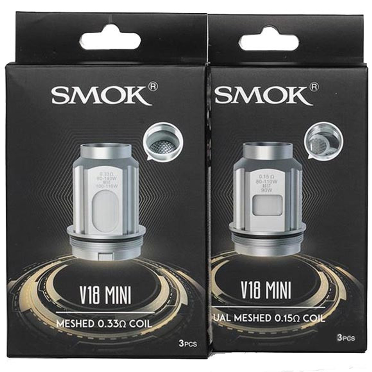 SMOK TFV18 Mini Replacement Coils - Inline Vape LLC