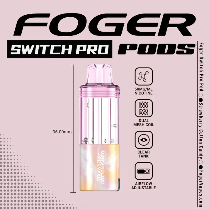 Foger Switch Pro Disposable Pod  On Sale $19.99 | Inline Vape