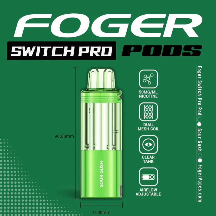 Foger Switch Pro Disposable Pod — On Sale $19.99