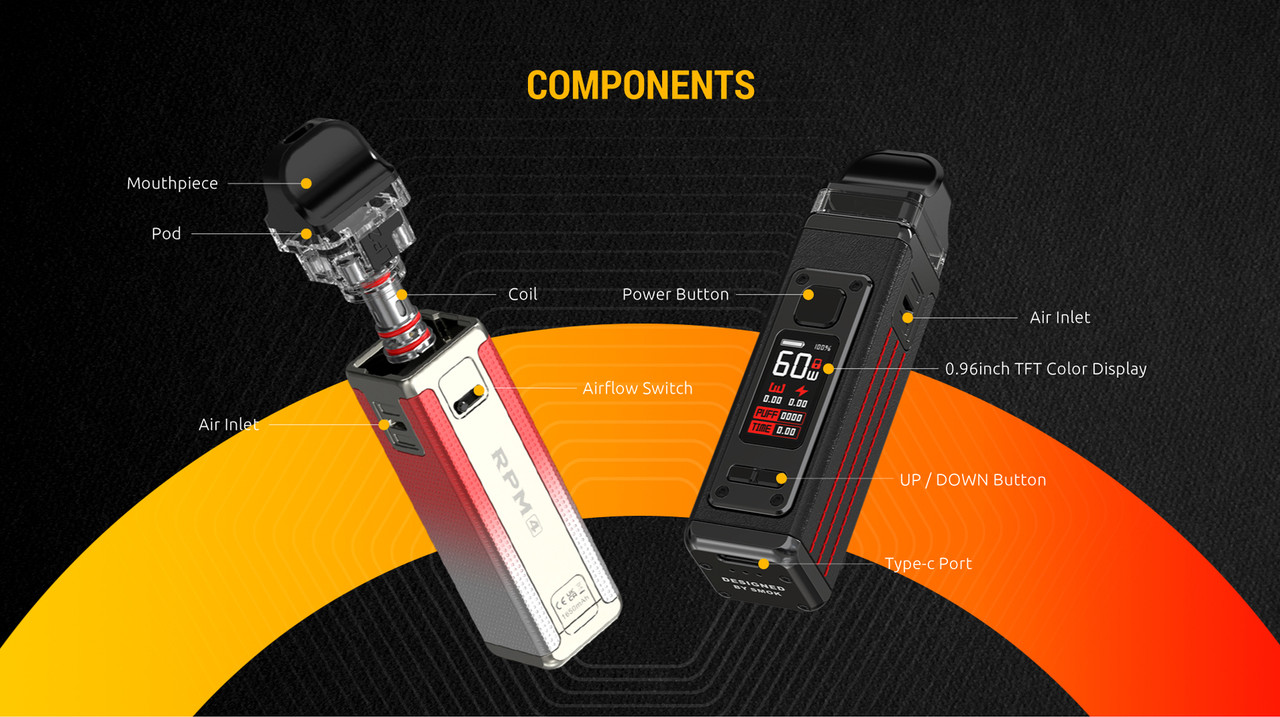 smok mag SMOK MAG SOLO 100W Starter Kit - SMOKTech