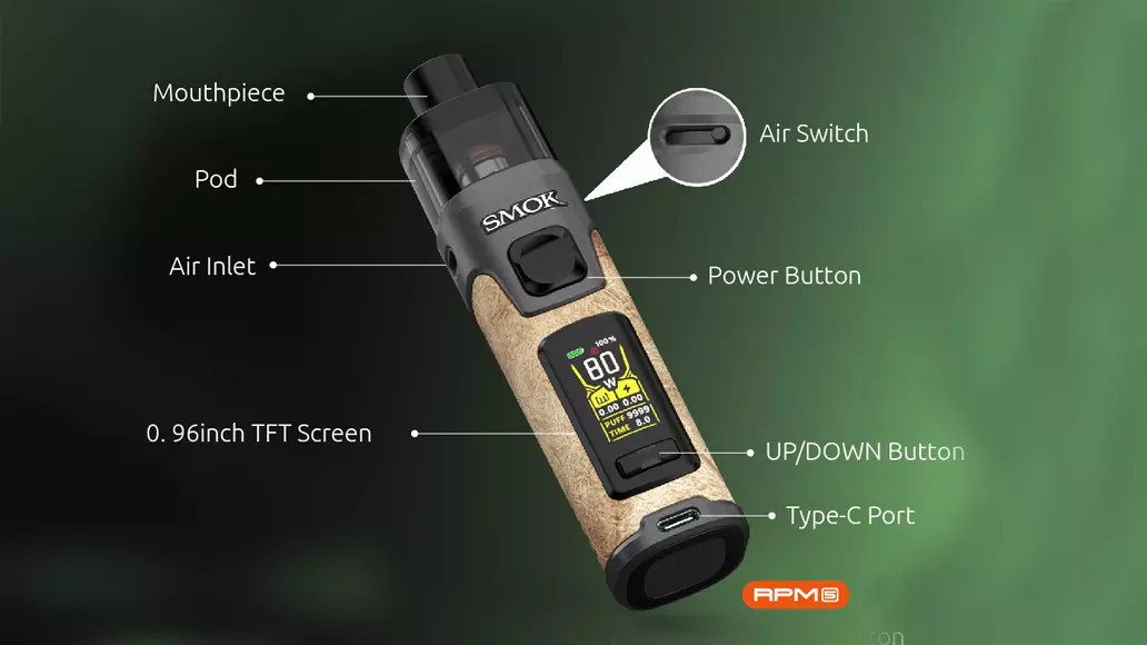 smok rpm 5 pod Viper Vape & Smoke main image 1