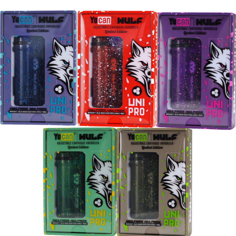 wwwyu cartridge vape mod Yocan Wulf Mods UNI Pro Battery X-Ray Color:[UFORCE-L Tank Version] Silver Grey Zero Bar Exotic Edition 4-6 inch