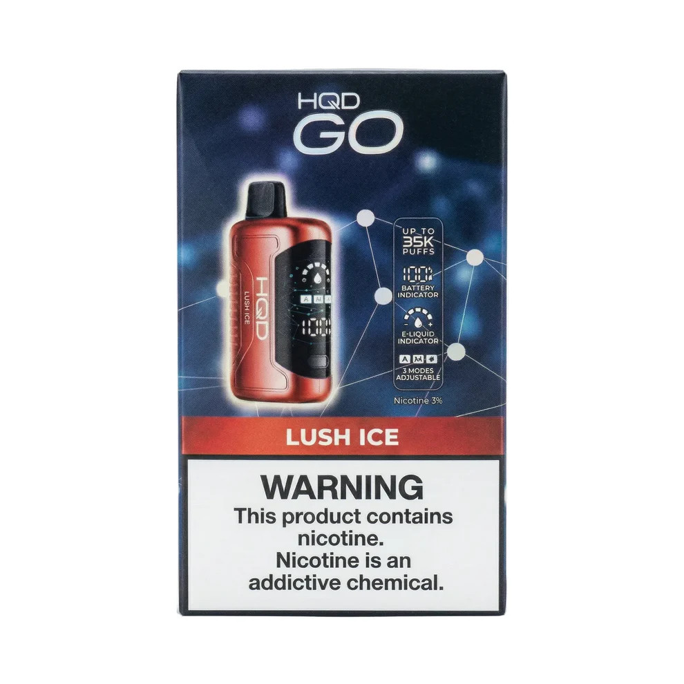 HQD GO 35K Disposable Vape — On Sale $19.99