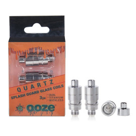 Ooze - Splash Guard Quartz Coils (3 Pack)