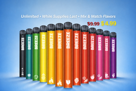 Breeze Smoke Plus Disposable 800 puff