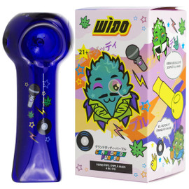 Famous Brandz Wido Glass Hand Pipe Grand Daddy Purple