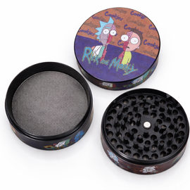 Cookies 63mm 4-Piece Grinder Rick and Morty