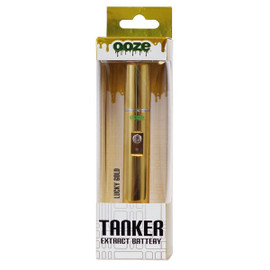 Ooze Tanker Vaporizer Wax Pen Battery Gold
