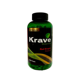 Krave Red Dragon Kratom Capsules 500 count