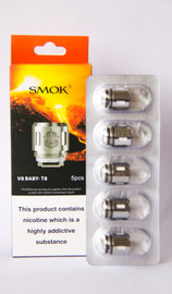 Smok - V8 Baby-T8 Octuple Core (5 pack) Baby Beast Replacement Coils