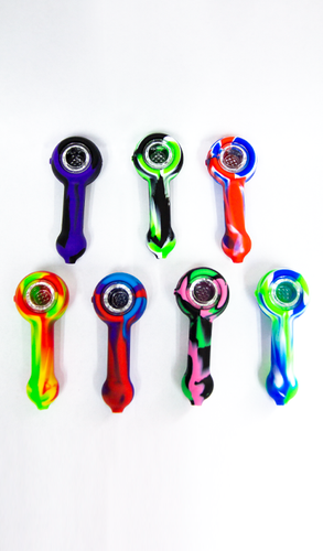 SILPIPE - Silicone Multicolored Pipe (MSRP: $17.99)