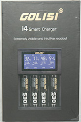 Golisi i4 4-Slot Smart USB Charger with LCD Screen