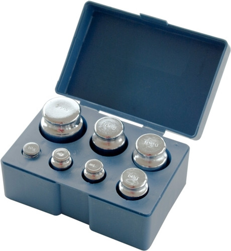 US Balance - Weight Set 500g (blue case)