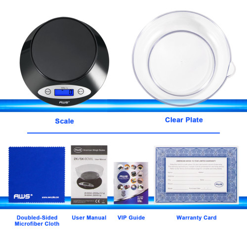 AWS-5K Bowl Digital Scale