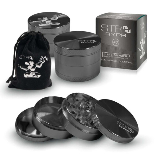 STR8 RYPR Aluminum Grinder 4-Piece 55mm