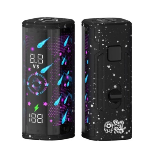 Puff Pen Pro Plus 400mAh 510 Battery Black with white dots