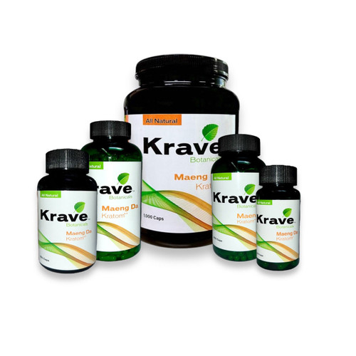 Krave Maeng Da Kratom Capsules
