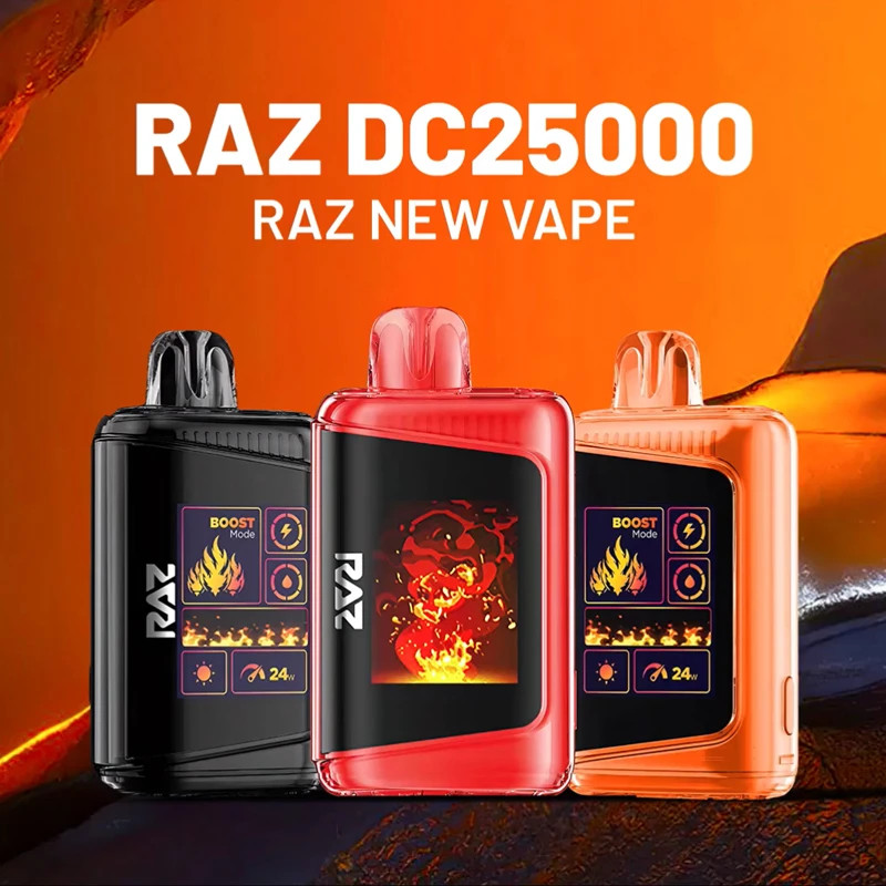 Züge Vape Amazon Raz- Orange Mango 25000 Puffs- 5 Count Display