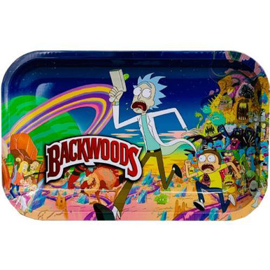 USAオリジナルBackwoods Rick and Morty 正規品 Buy Small Rolling Tray Backwoods - Rick and Morty Chaos in Inline