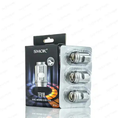 Smok TFV18 Dual Mesh Coils 0.15ohm 3 Pack | Inline Vape