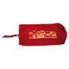 Maroon & Gold Ram's Horn Shofar Bag