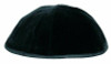 Washable Black Velvet 4-Panel Kippah