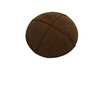 Brown Suede Kippah