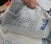 Name Embroidery on Tallit Corner
