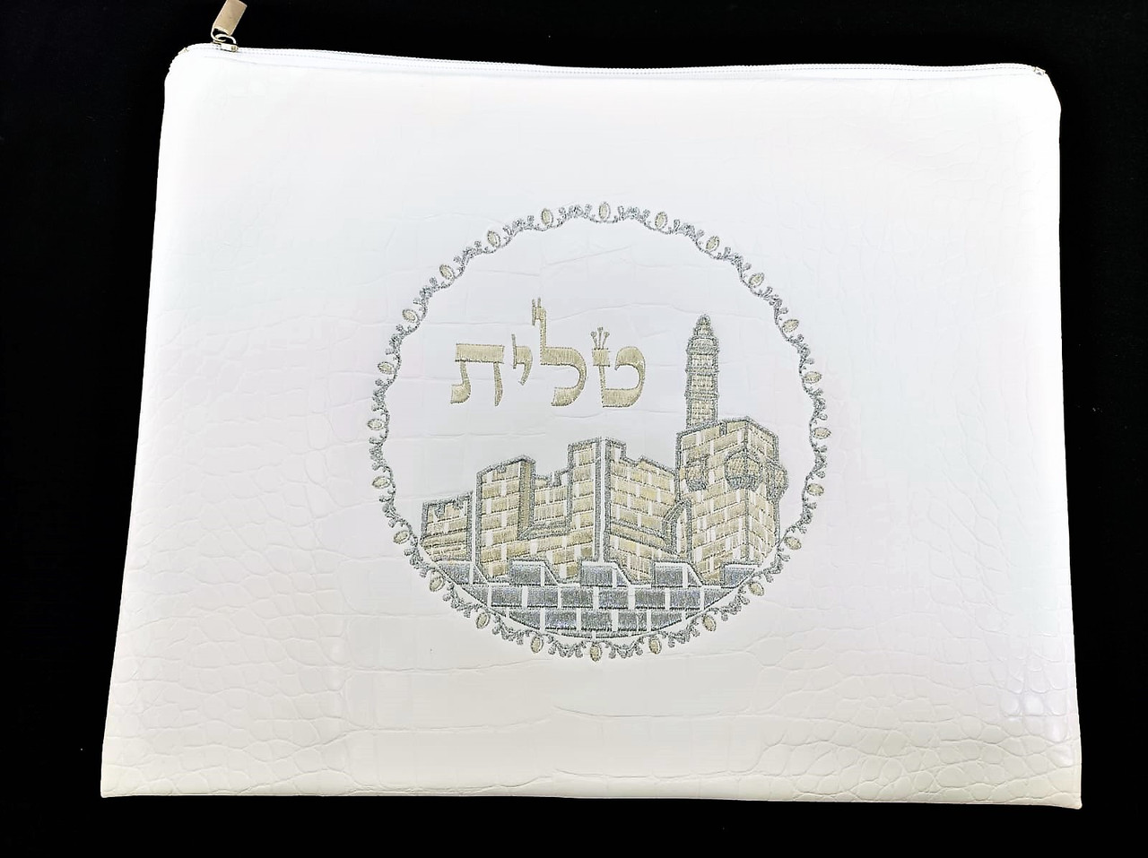 City of David Faux Leather Tallit Bag