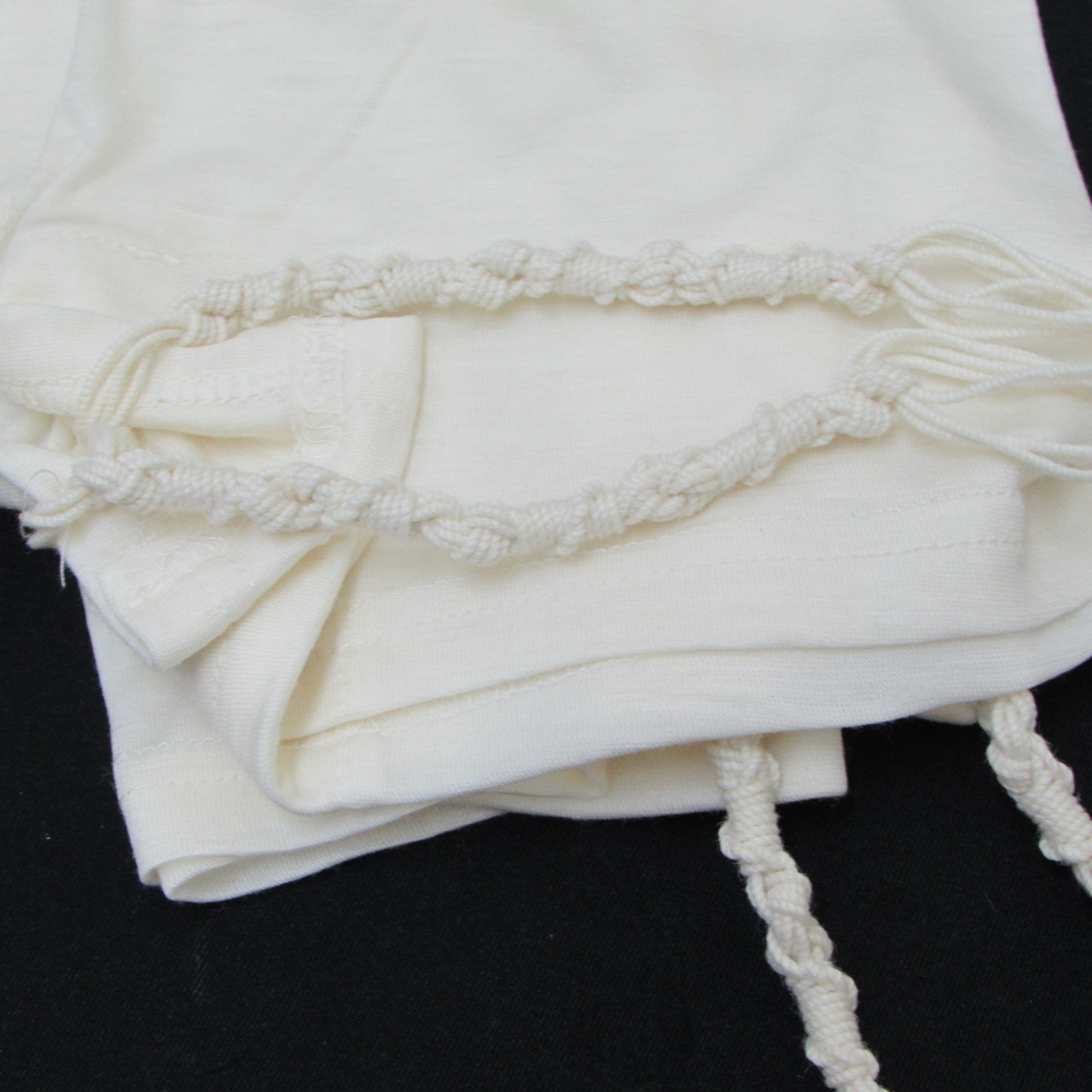 Wool Comfort, XL, Niputz Lishmah Tzitzit, Sephardic Tying