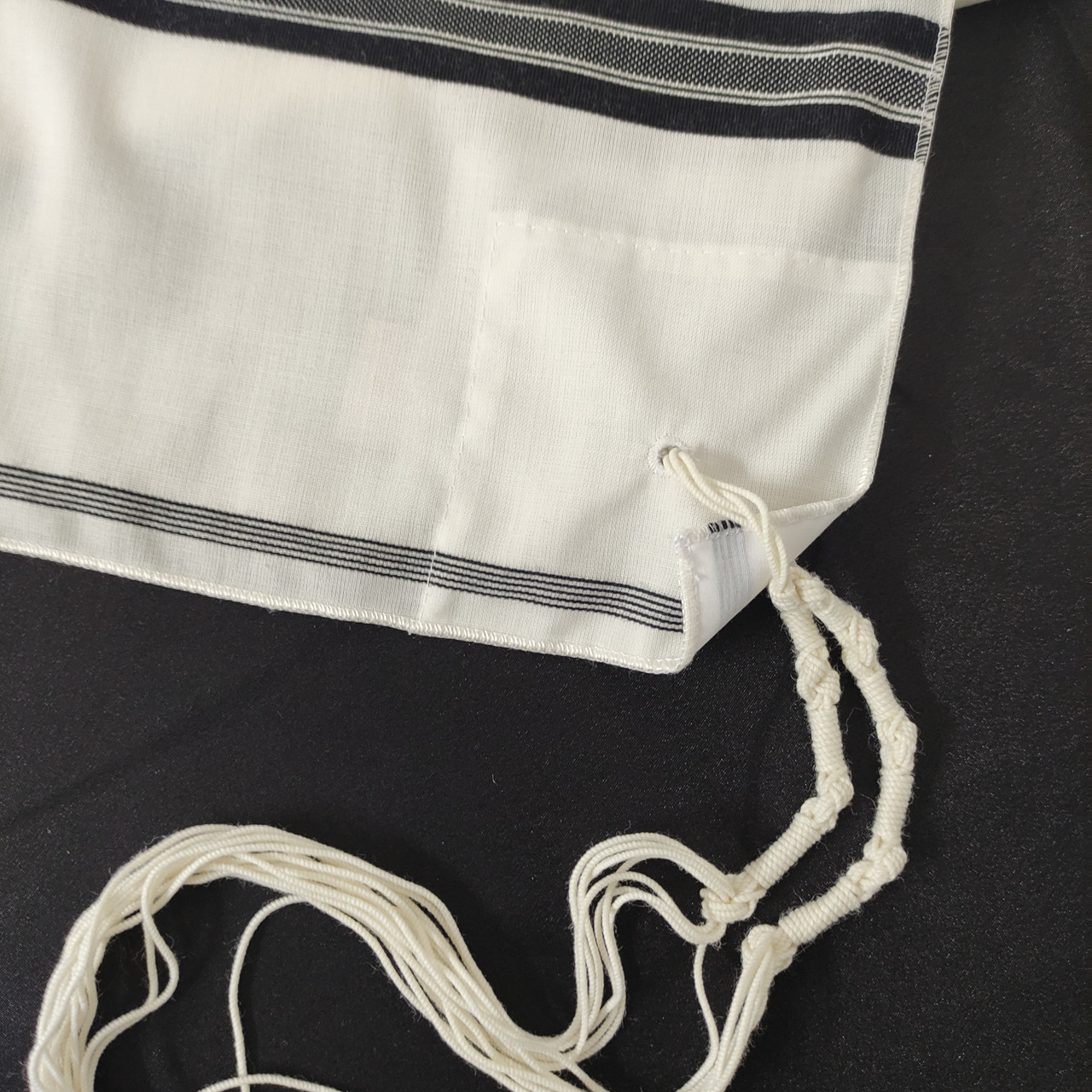 Classic Wool Tallit Katan, size 5